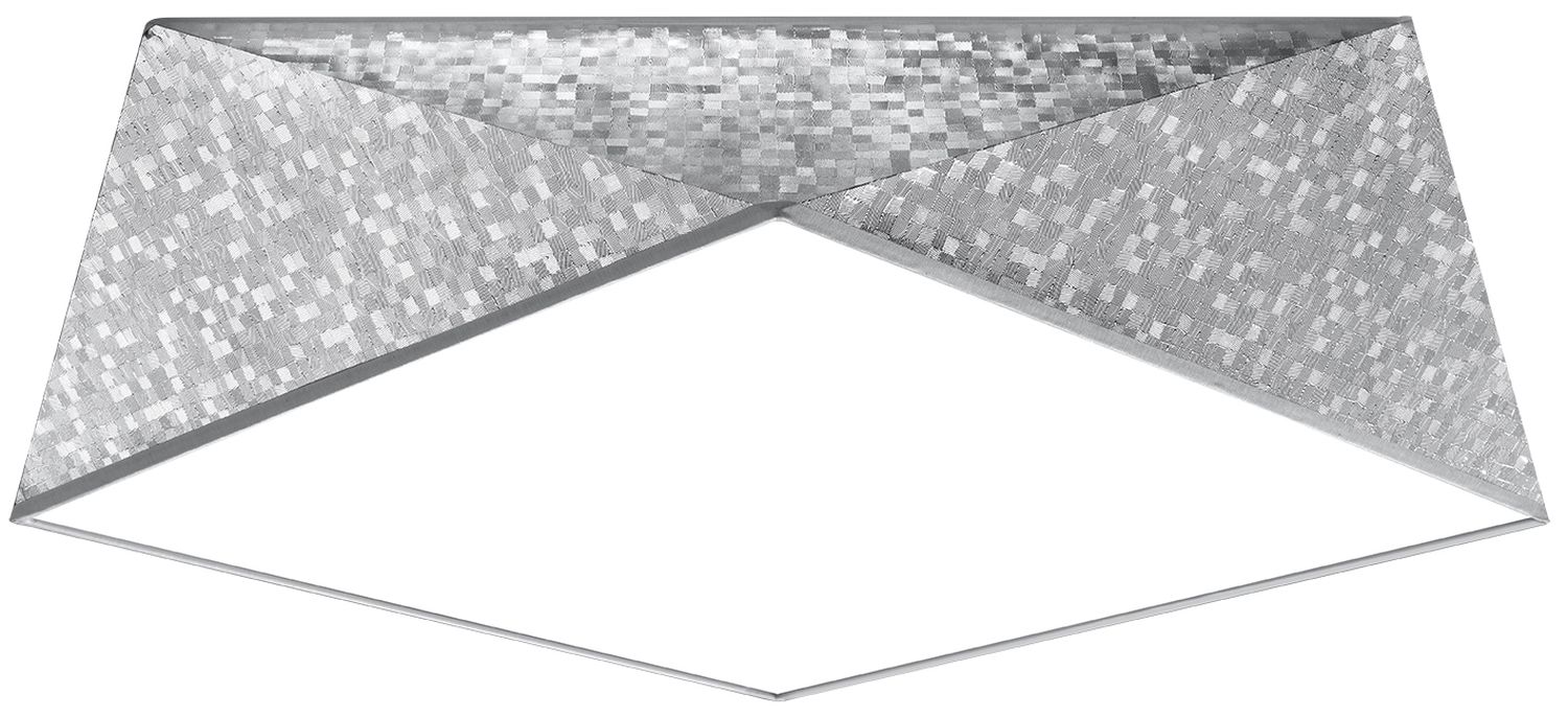 Darmowa Dostawa - Plafon 3x60 W szary Sollux Lighting Hexa SL0694