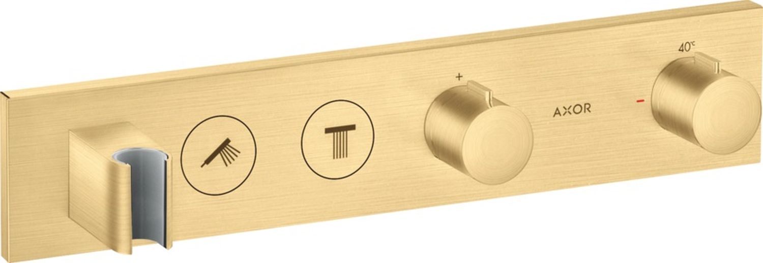 Darmowa Dostawa - Bateria wannowo-prysznicowa podtynkowa złoty Axor ShowerSolutions 18355250