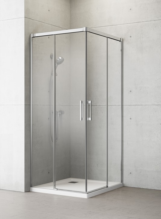 Darmowa Dostawa - Kabina prysznicowa część prawa 100x100 cm kwadratowa chrom połysk/szkło przezroczyste Radaway Idea 8 KDD 103701000101R