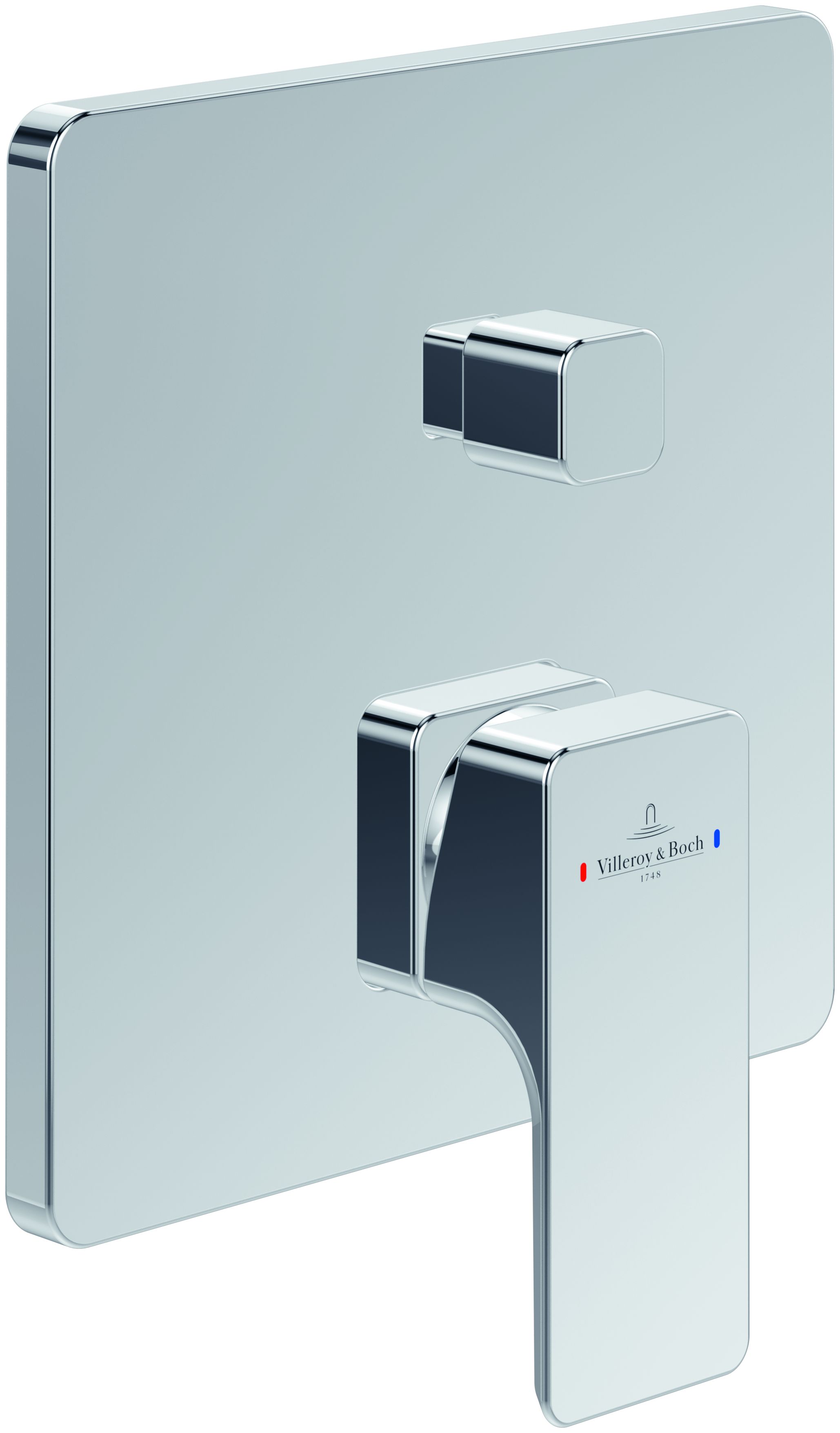 Darmowa Dostawa - Bateria wannowo-prysznicowa podtynkowa chrom Villeroy & Boch Subway 3.0 TVS11200300061
