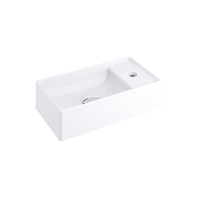Darmowa Dostawa - Umywalka 40x22 cm prostokątna meblowa biała Ravak Veda XJX01240000