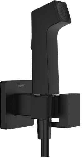 Darmowa Dostawa - Bateria bidetowa z zestawem prysznicowym podtynkowa czarna Hansgrohe 29233670