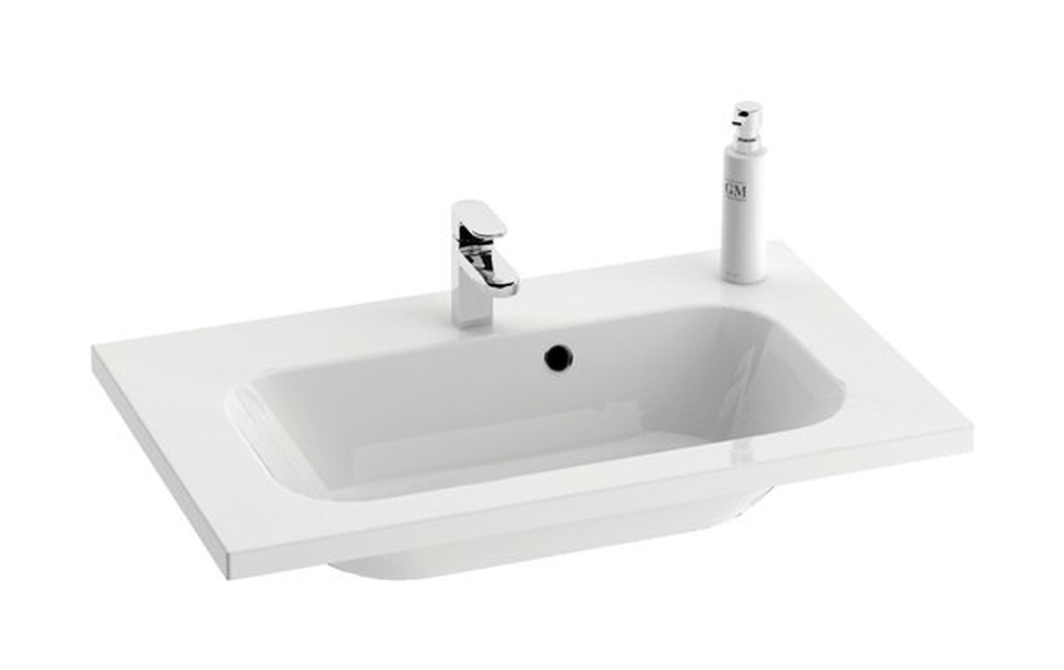Darmowa Dostawa - Umywalka 70x49 cm prostokątna meblowa biała Ravak Chrome XJG01170000