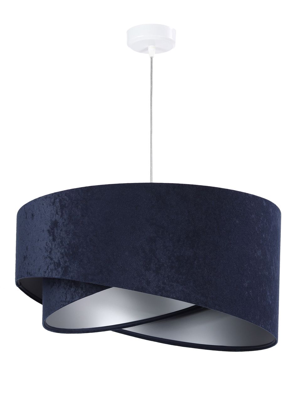 Darmowa Dostawa - Lampa wisząca 1x60 W srebrna-granatowa BPS Koncept Galaxy 060043