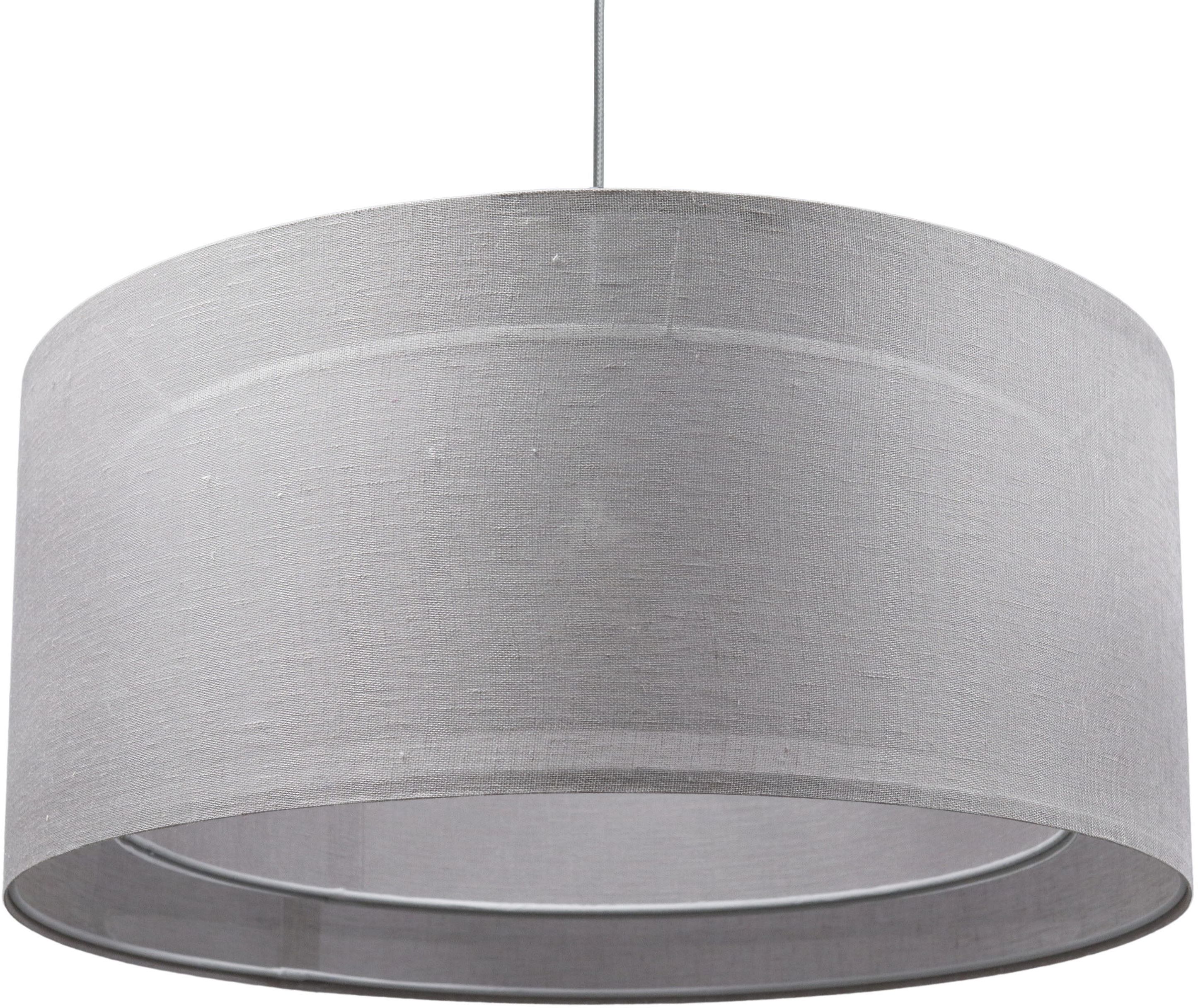 Darmowa Dostawa - Lampa wisząca 1x60 W szary/popielaty-srebrna BPS Koncept Duo len light 0MGO00560