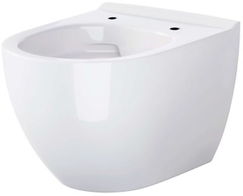 Darmowa Dostawa - Miska WC wisząca bez kołnierza biały Cersanit Zen K109053ECO