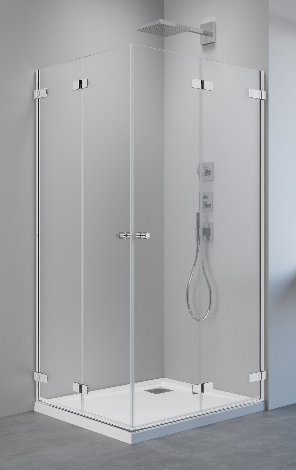Darmowa Dostawa - Drzwi prysznicowe 80 cm uchylne Radaway Arta KDD 3861600301L