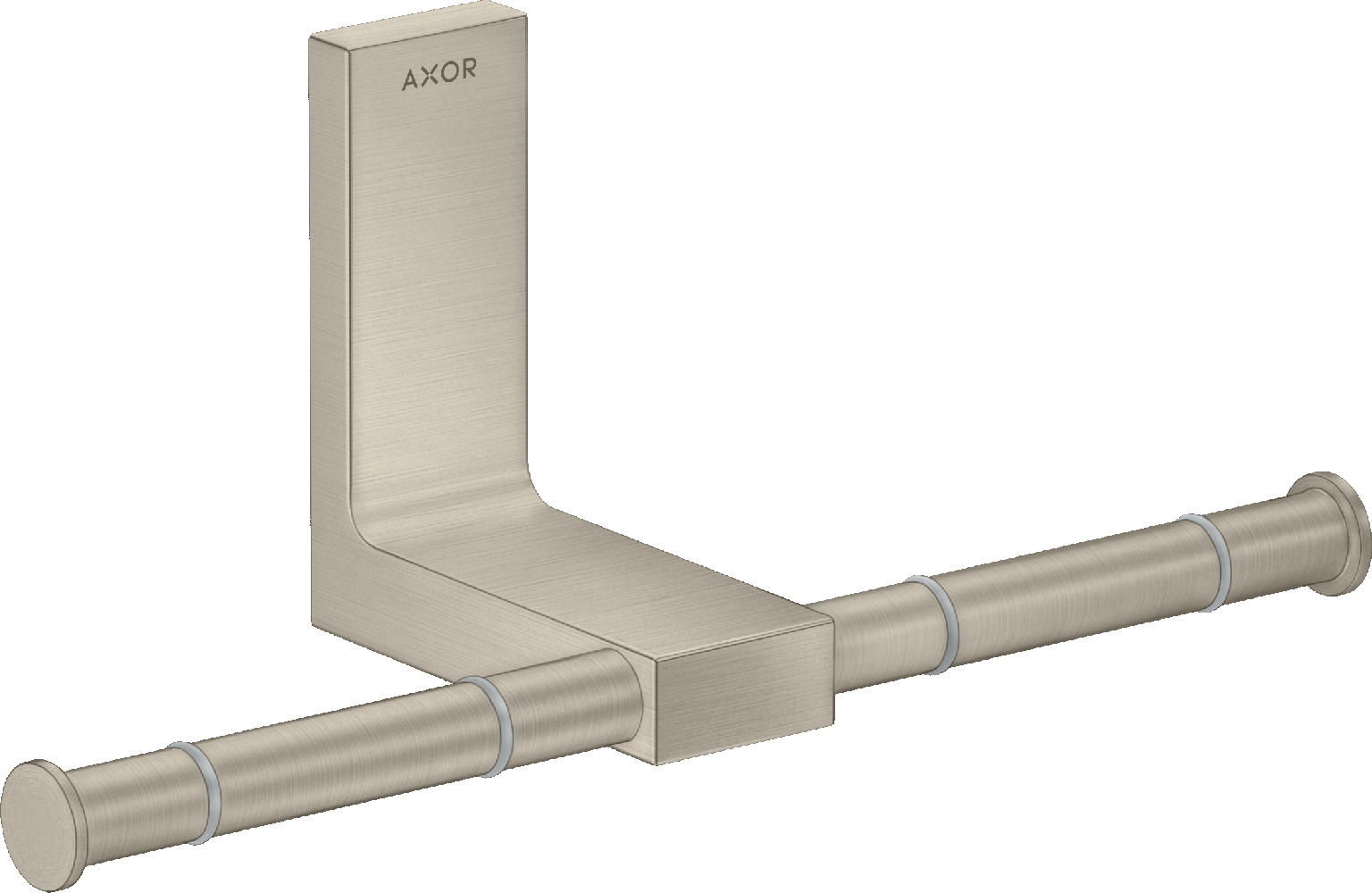 Darmowa Dostawa - Uchwyt na papier toaletowy nikiel Axor Universal Rectangular 42657820