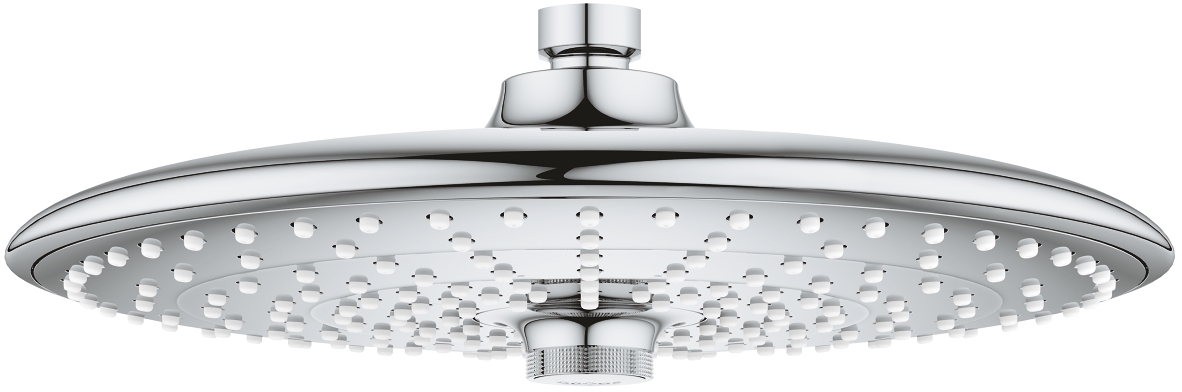 Darmowa Dostawa - Deszczownica 26x26 cm okrągła starlight chrome Grohe Euphoria 26455000