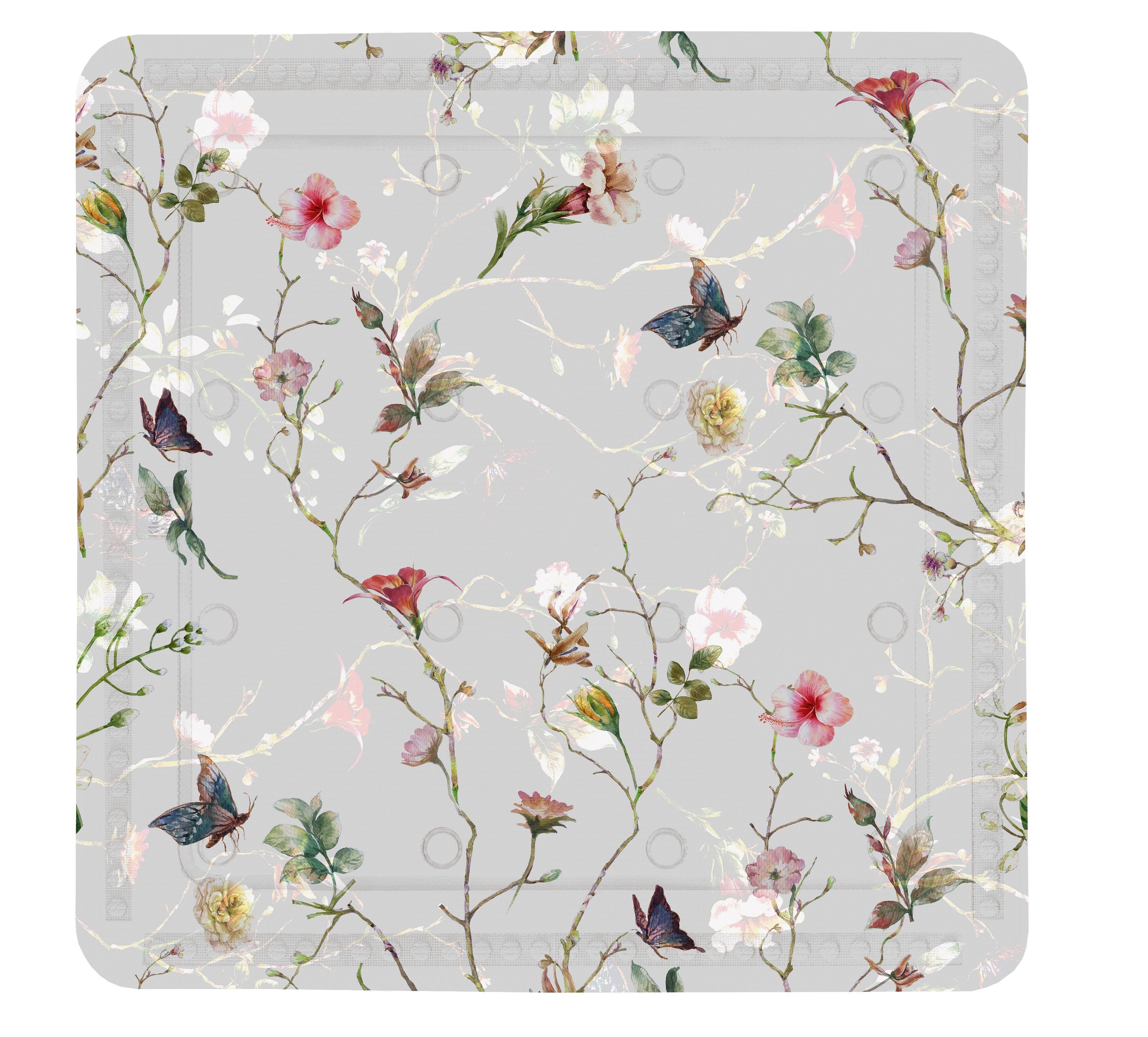 Darmowa Dostawa - Mata antypoślizgowa 55x55 cm Kleine Wolke Flores 4148148002