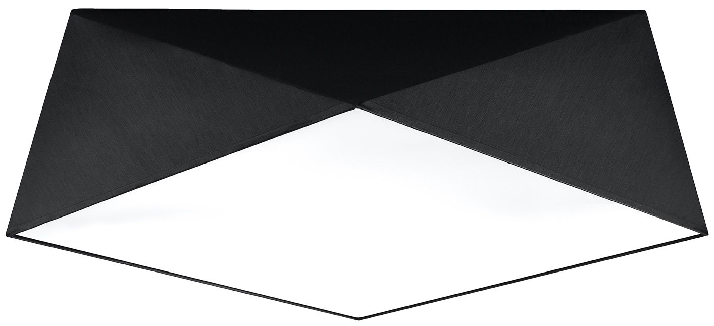 Darmowa Dostawa - Plafon 3x60 W czarny Sollux Lighting Hexa SL0693