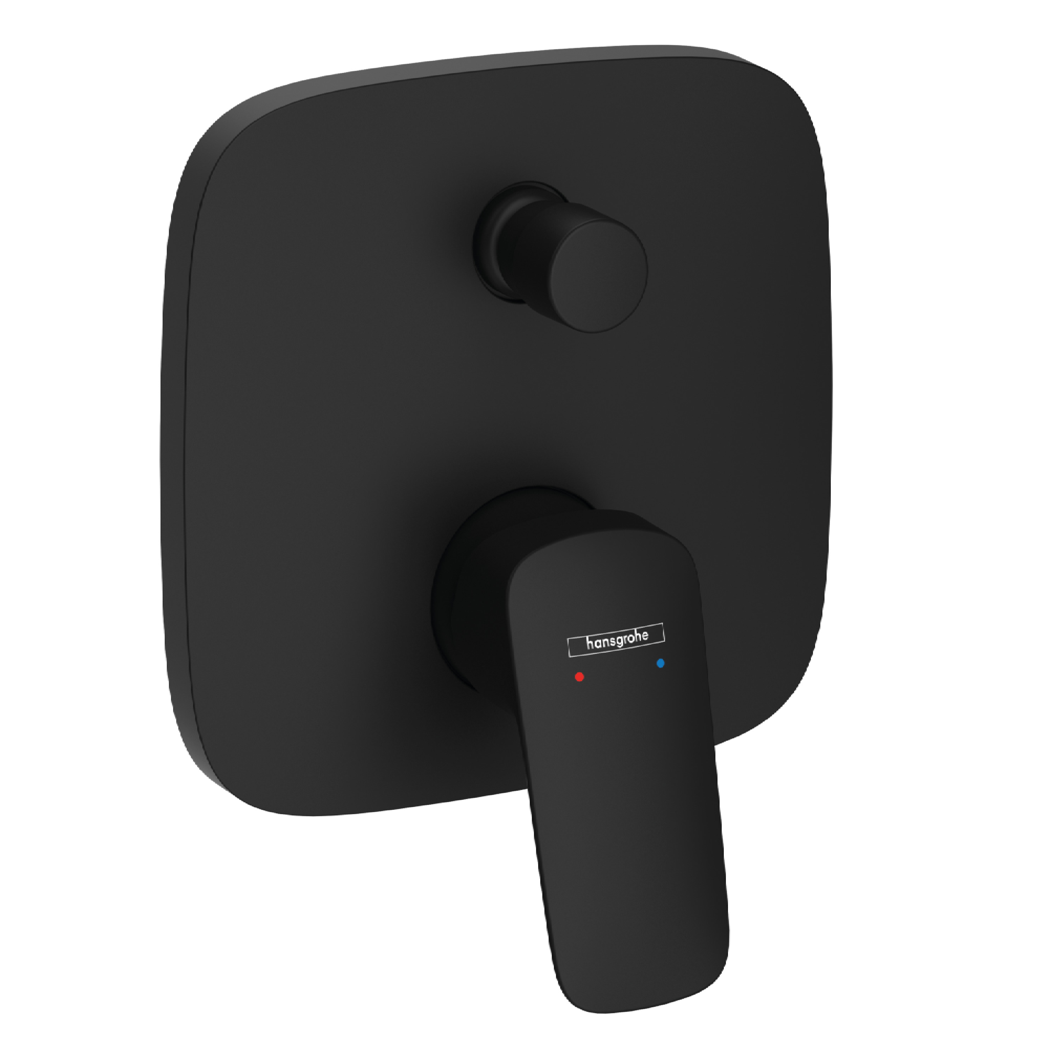 Darmowa Dostawa - Bateria wannowo-prysznicowa podtynkowa czarny Hansgrohe Logis 71405670
