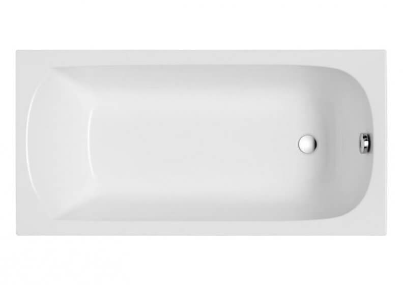 Darmowa Dostawa - Wanna prostokątna Slim 120x70 cm Polimat Classic Slim 00282