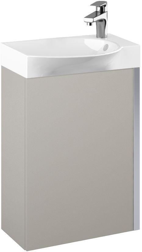 Darmowa Dostawa - Umywalka z szafką 45.2 cm beżową Elita Summer RE020450147020