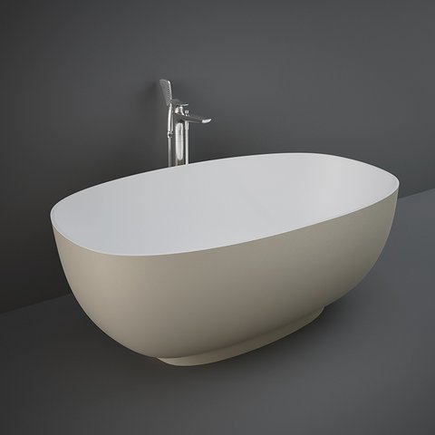 Darmowa Dostawa - Wanna wolnostojąca 140x75.3 cm Rak Ceramics Cloud CLOBT14075514