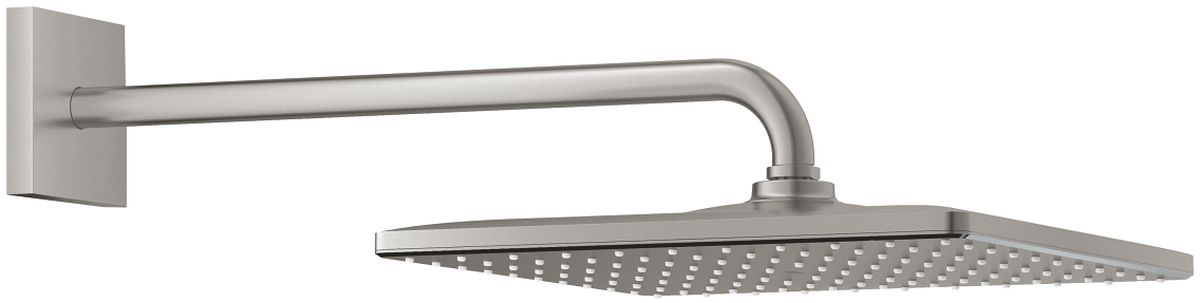 Darmowa Dostawa - Deszczownica z ramieniem 31x31 cm kwadratowa supersteel Grohe Rainshower 26564DC0