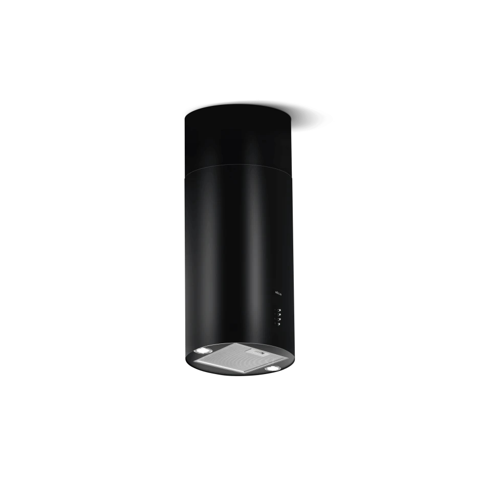 Darmowa Dostawa - Okap kuchenny 43 cm ścienny czarny Elica Tube Pro Island PRF0090717B