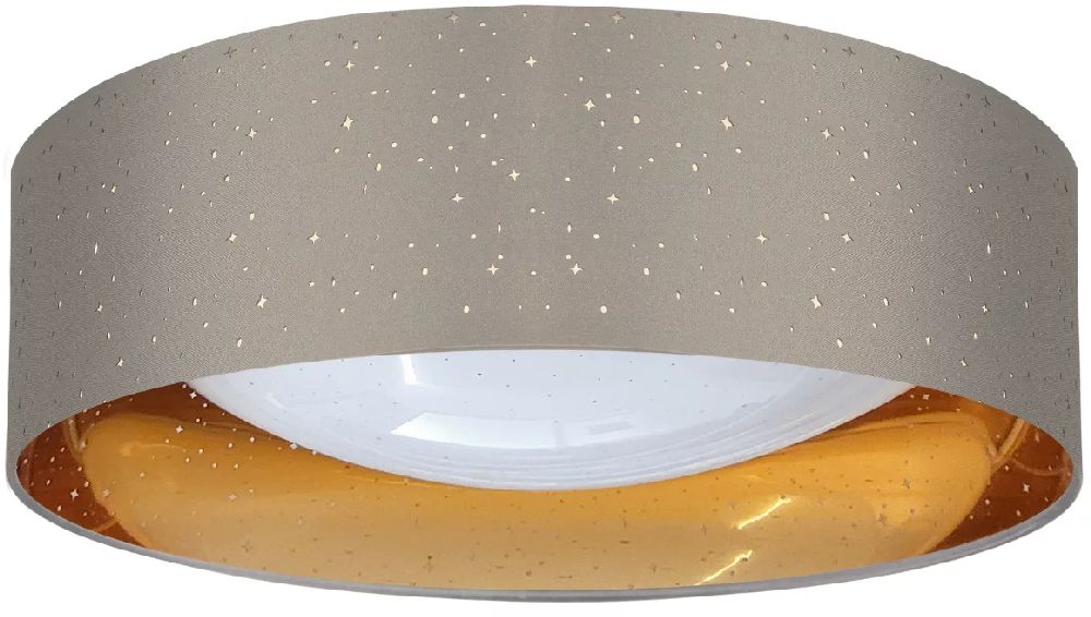 Darmowa Dostawa - Plafon 1x24 W szary Goldlux Tuluza 323231