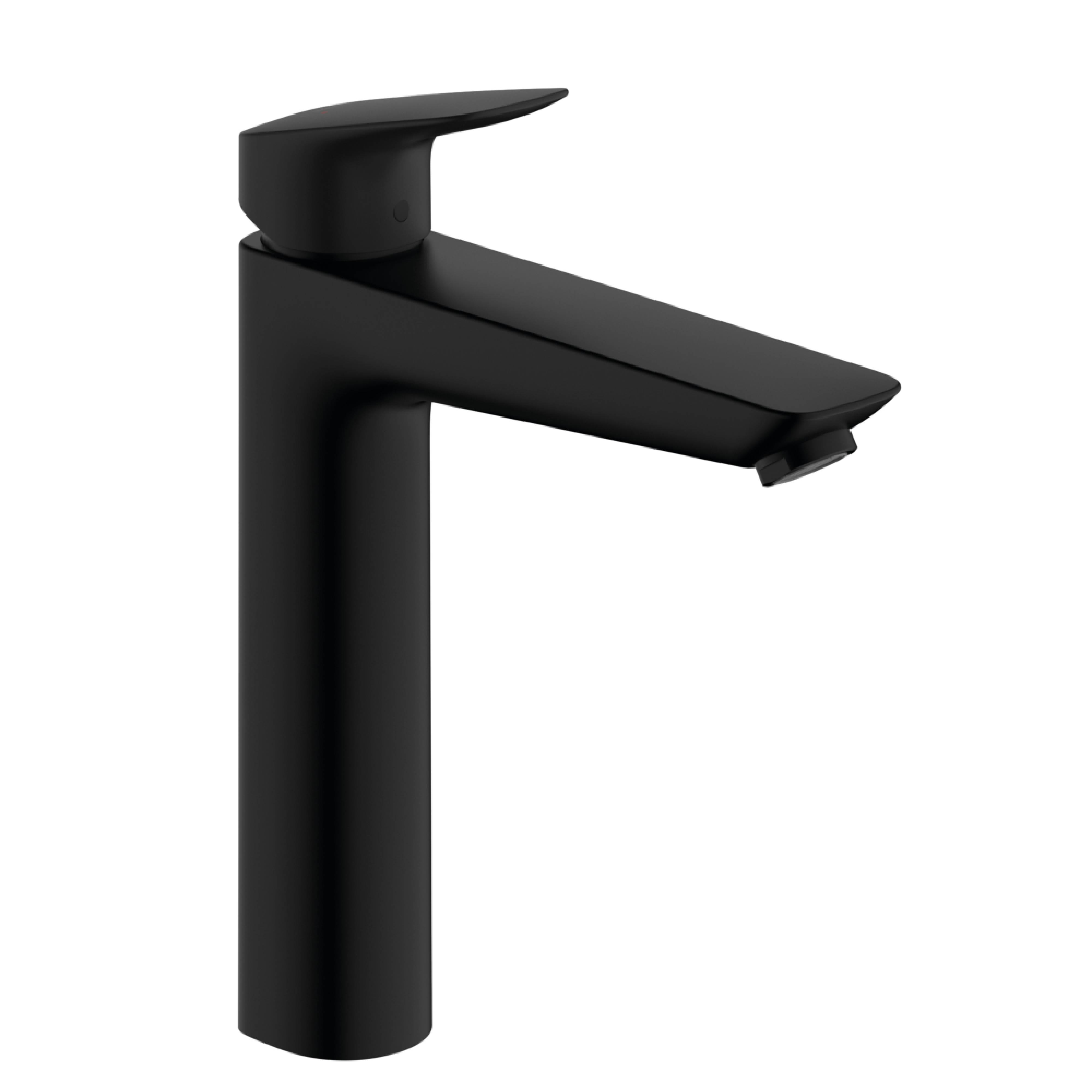 Darmowa Dostawa - Bateria umywalkowa stojąca czarny Hansgrohe Logis 71091670