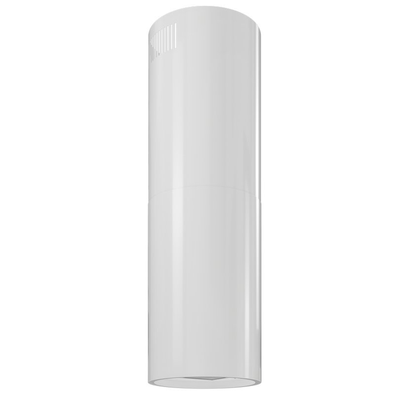 Darmowa Dostawa - Okap kuchenny 38 cm wyspowy biały Lanilia Newelio NEWELIOISOLA391WHITE