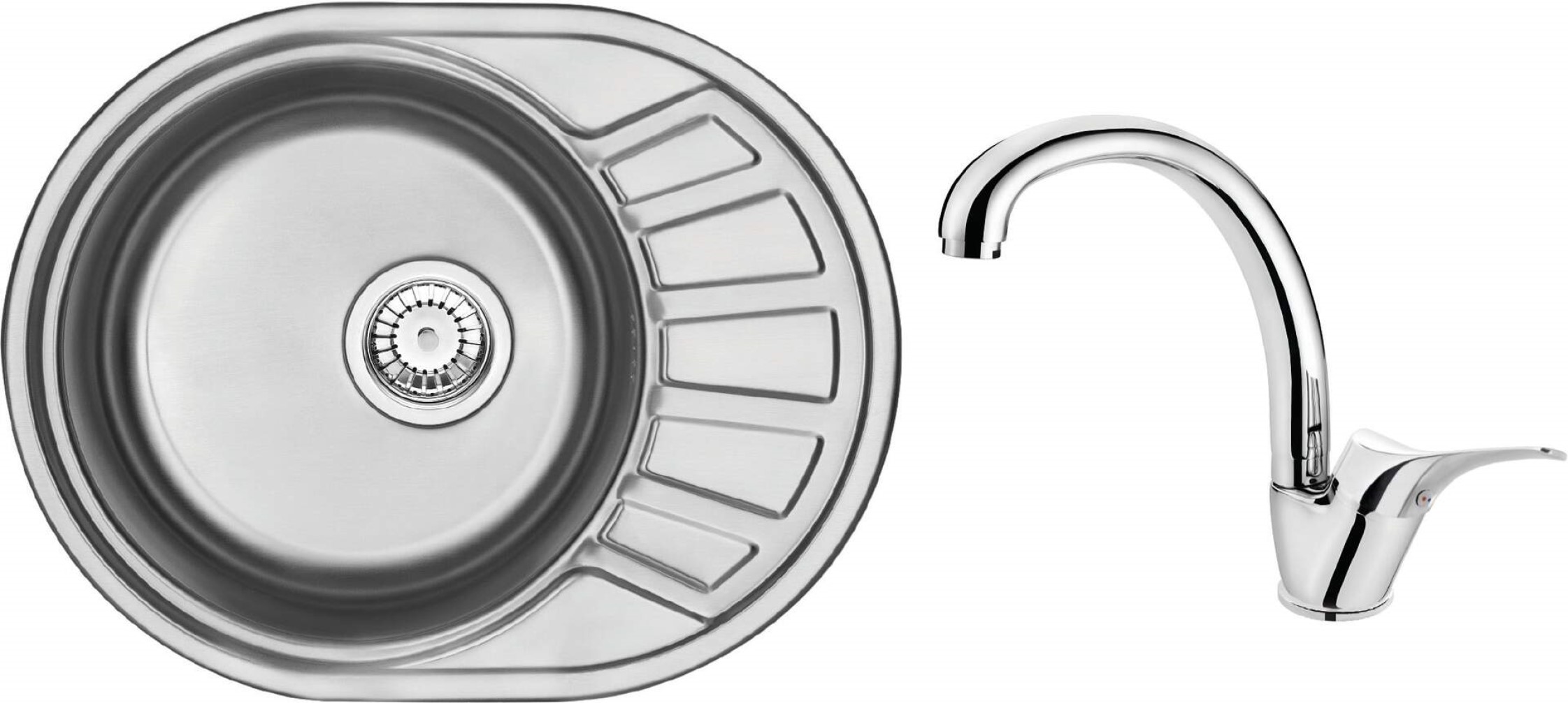 Darmowa Dostawa - Zlewozmywak z baterią Deante Stock ZSTA011C