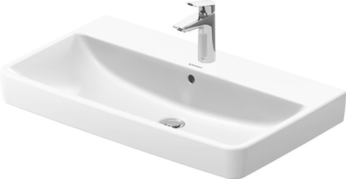 Darmowa Dostawa - Umywalka 80x46 cm prostokątna meblowa biała Duravit No. 1 23758000002