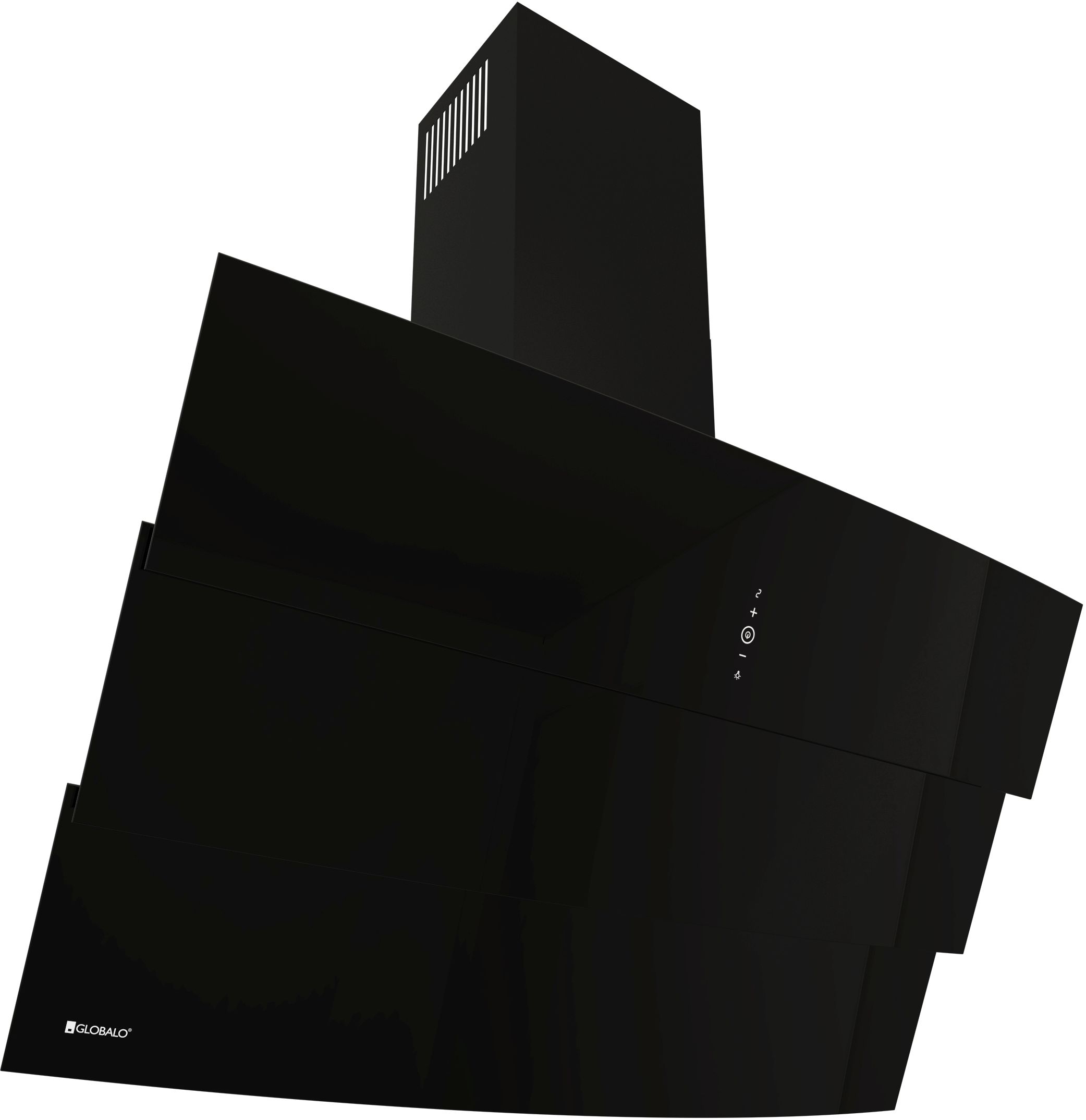 Darmowa Dostawa - Okap przyścienny 89.6 cm czarny Globalo Design Vintio VINTIO902BLACK