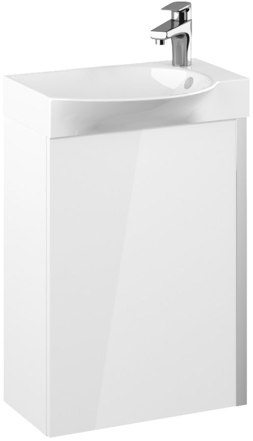 Darmowa Dostawa - Umywalka z szafką 45.2 cm białą Elita Summer RE020450148060
