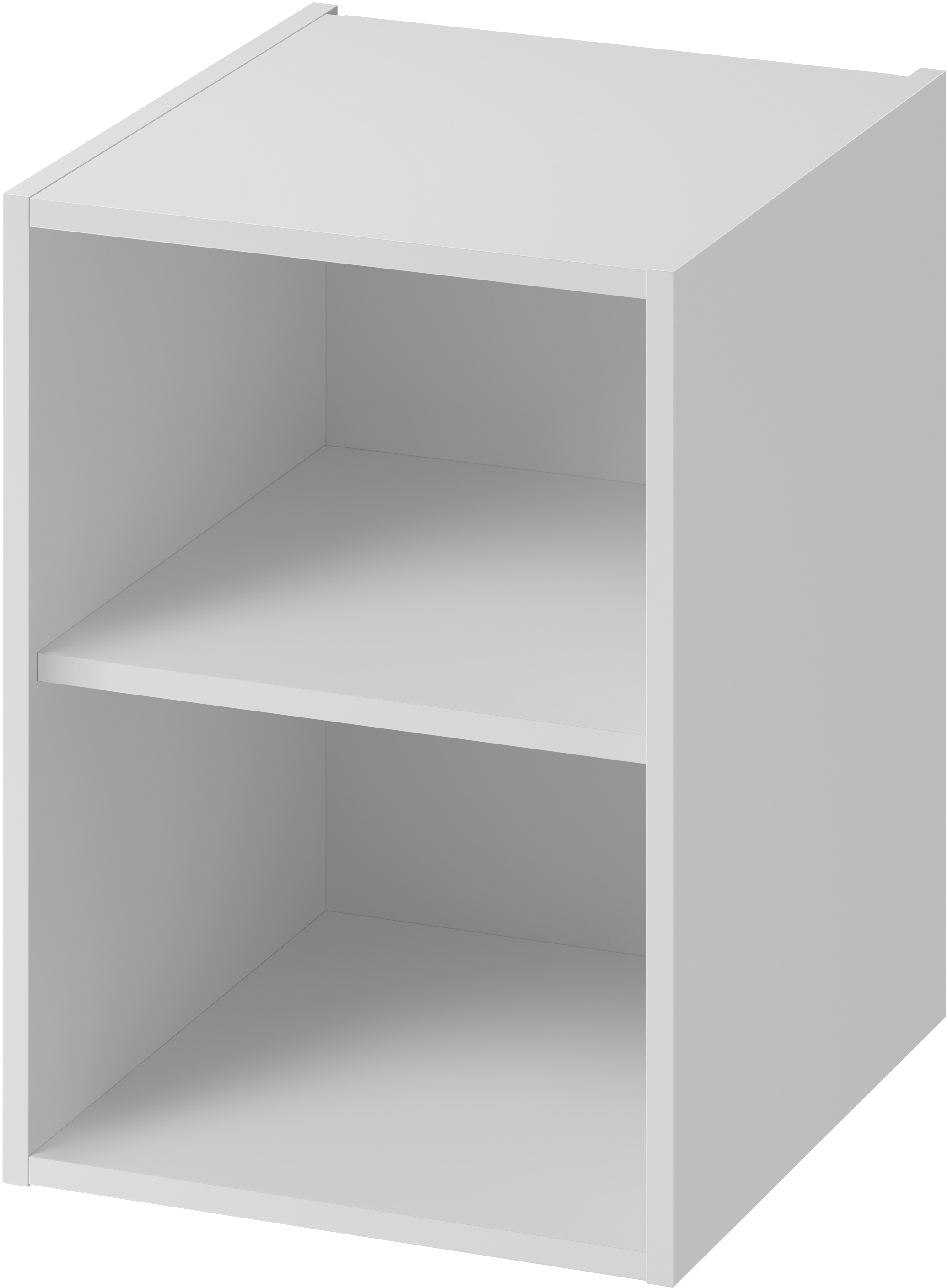 Darmowa Dostawa - Szafka 40x44.4x55.1 cm boczna wisząca szara Cersanit Larga S932092