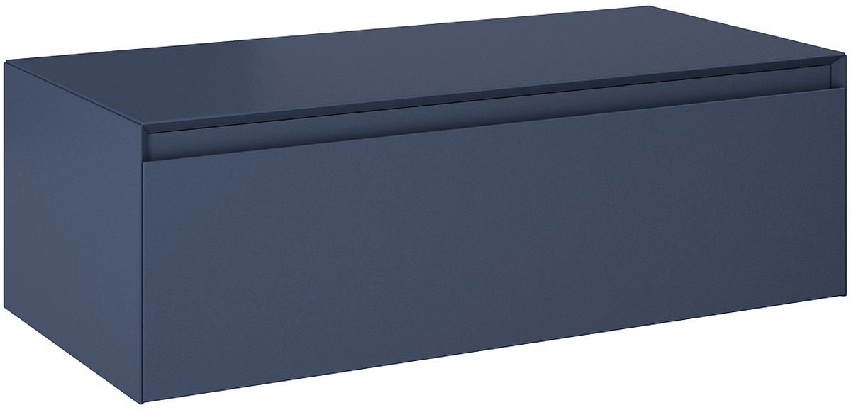 Darmowa Dostawa - Szafka z blatem 100x45.8x31.9 cm boczna wisząca niebieska Elita Split Slim RE081004057030
