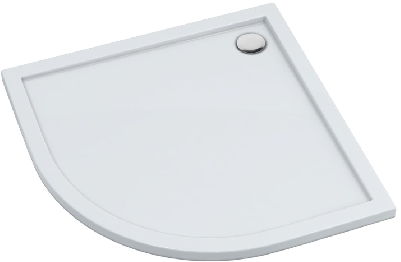 Darmowa Dostawa - Brodzik półokrągły 80x80 cm biały Schedline Estima 3SPE2O8080
