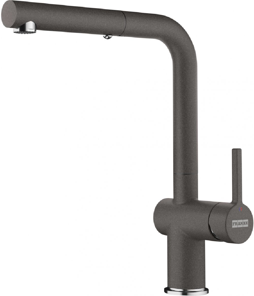 Darmowa Dostawa - Bateria kuchenna stojąca grafit/szary Franke Active L Pull-Out Spray 1150721464