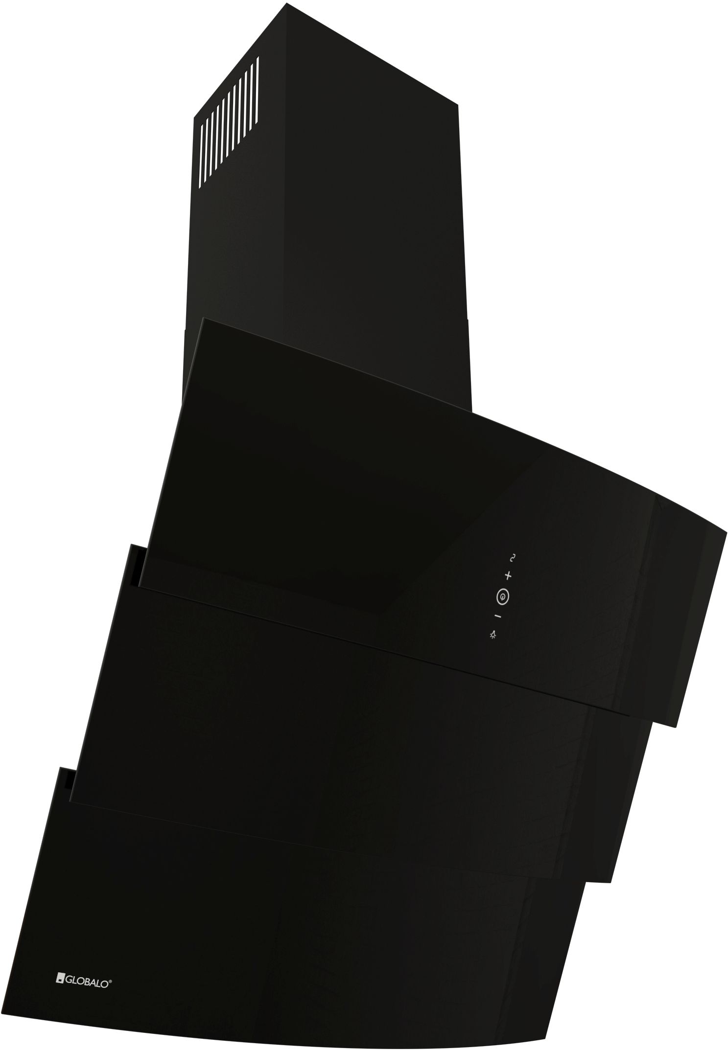 Darmowa Dostawa - Okap przyścienny 59.6 cm czarny Globalo Design Vintio VINTIO602BLACK