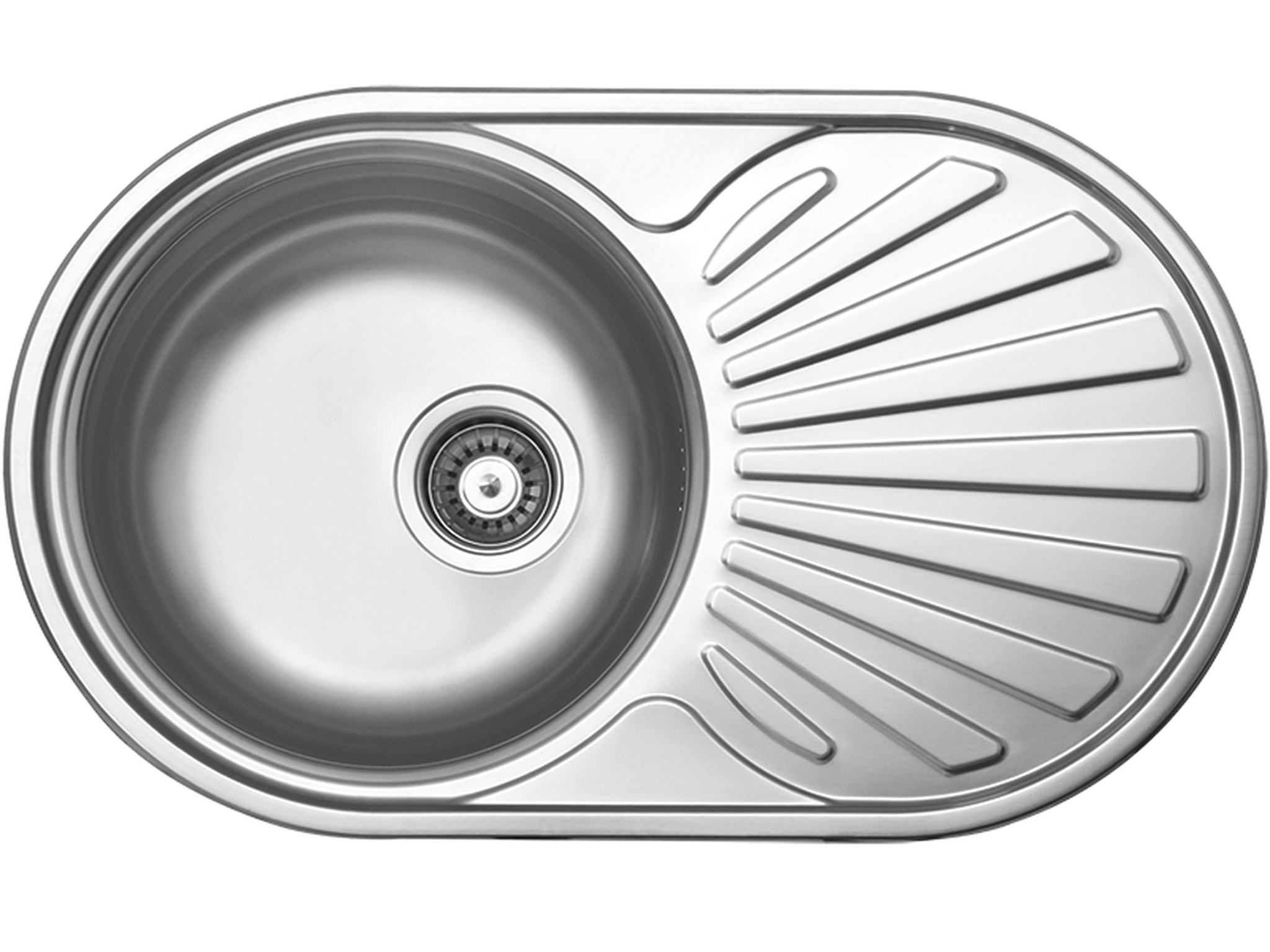 Darmowa Dostawa - Zlewozmywak stalowy 74x44.5 cm Kuchinox Normal SGN081T