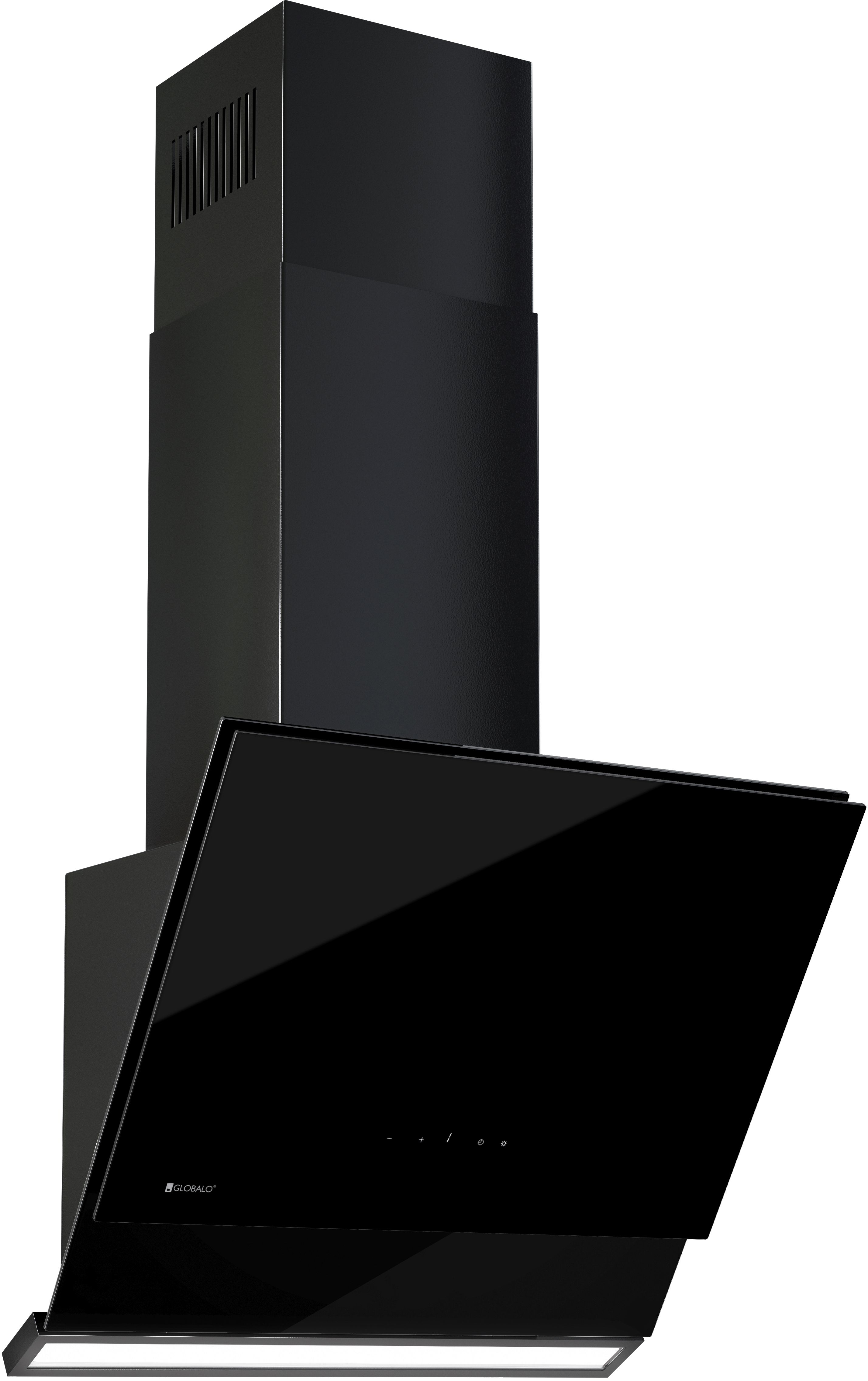 Darmowa Dostawa - Okap kuchenny 60 cm ścienny czarny Globalo Design Zenesor ZENESOR602BLACK