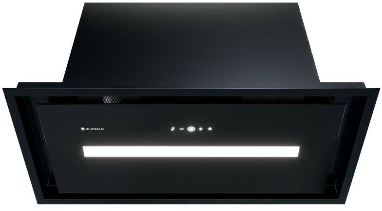 Darmowa Dostawa - Okap kuchenny 59.6 cm podszafkowy czarny Globalo Silent Quality Pinelio PINELIO601BLACK