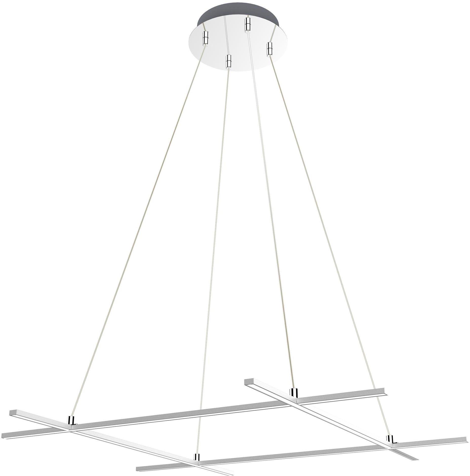 Darmowa Dostawa - Lampa wisząca 1x40 W srebrna Apeti Andros A0020340