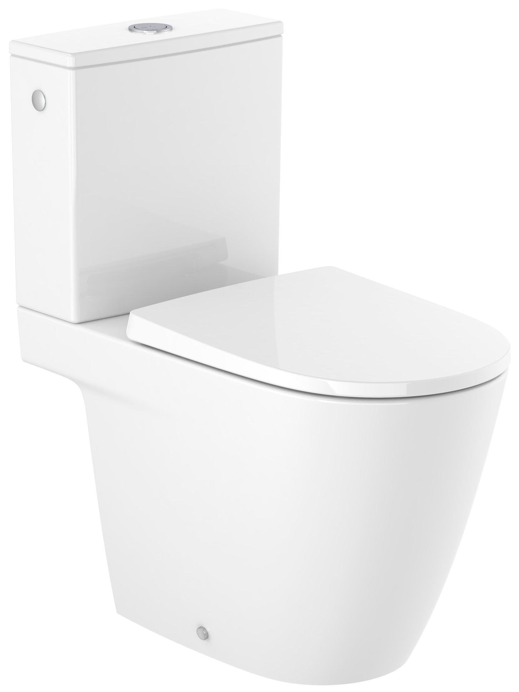Darmowa Dostawa - Miska kompakt WC biały Roca Ona A342687S00