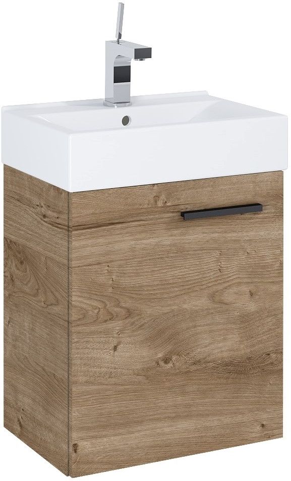 Darmowa Dostawa - Umywalka z szafką 45 cm dąb Elita Tiny RE020451167050