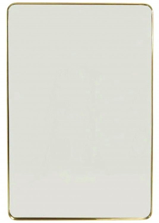 Darmowa Dostawa - Lustro 60x90 cm prostokątne złoty Ars Longa Zen ZEN6090ZS