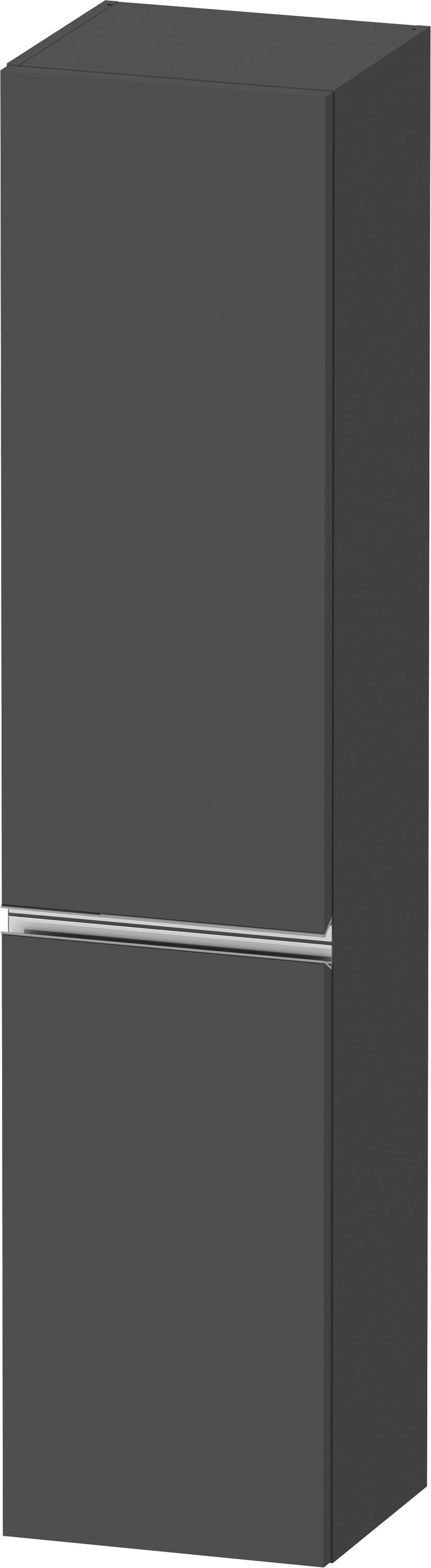 Darmowa Dostawa - Szafka 40x37.4x176 cm boczna wisząca szara-chrom Duravit Sivida SV1370R10490000