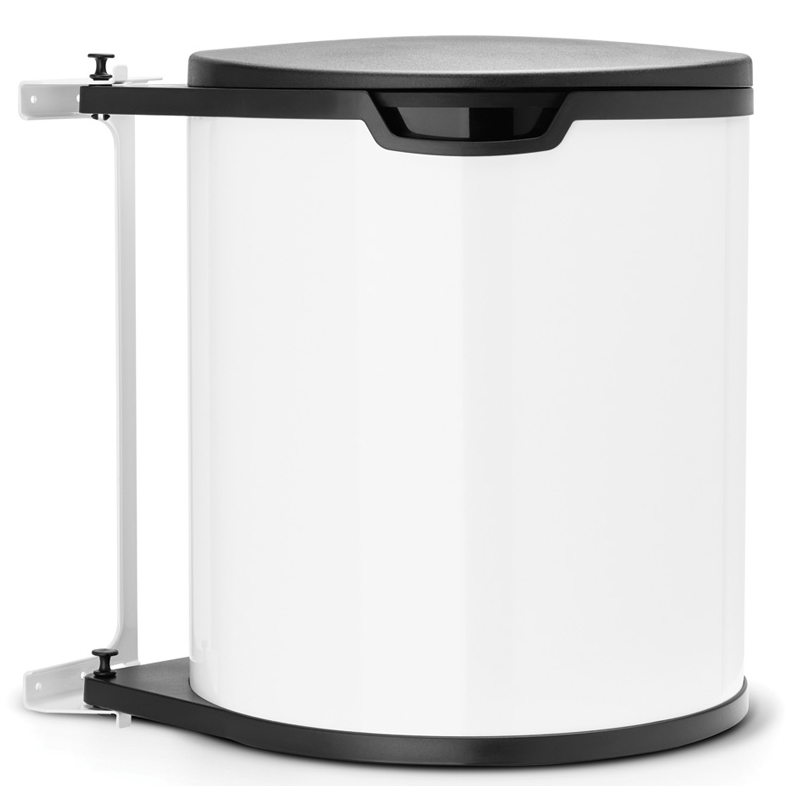 Darmowa Dostawa - Kosz na śmieci 15 l biały Brabantia De Luxe 428081