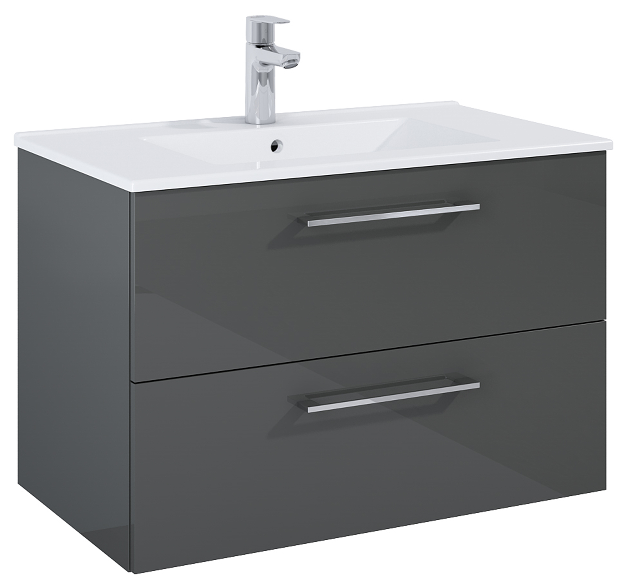 Darmowa Dostawa - Szafka 79.6x45.6x53 cm podumywalkowa wisząca szara Roca Roma A857950153