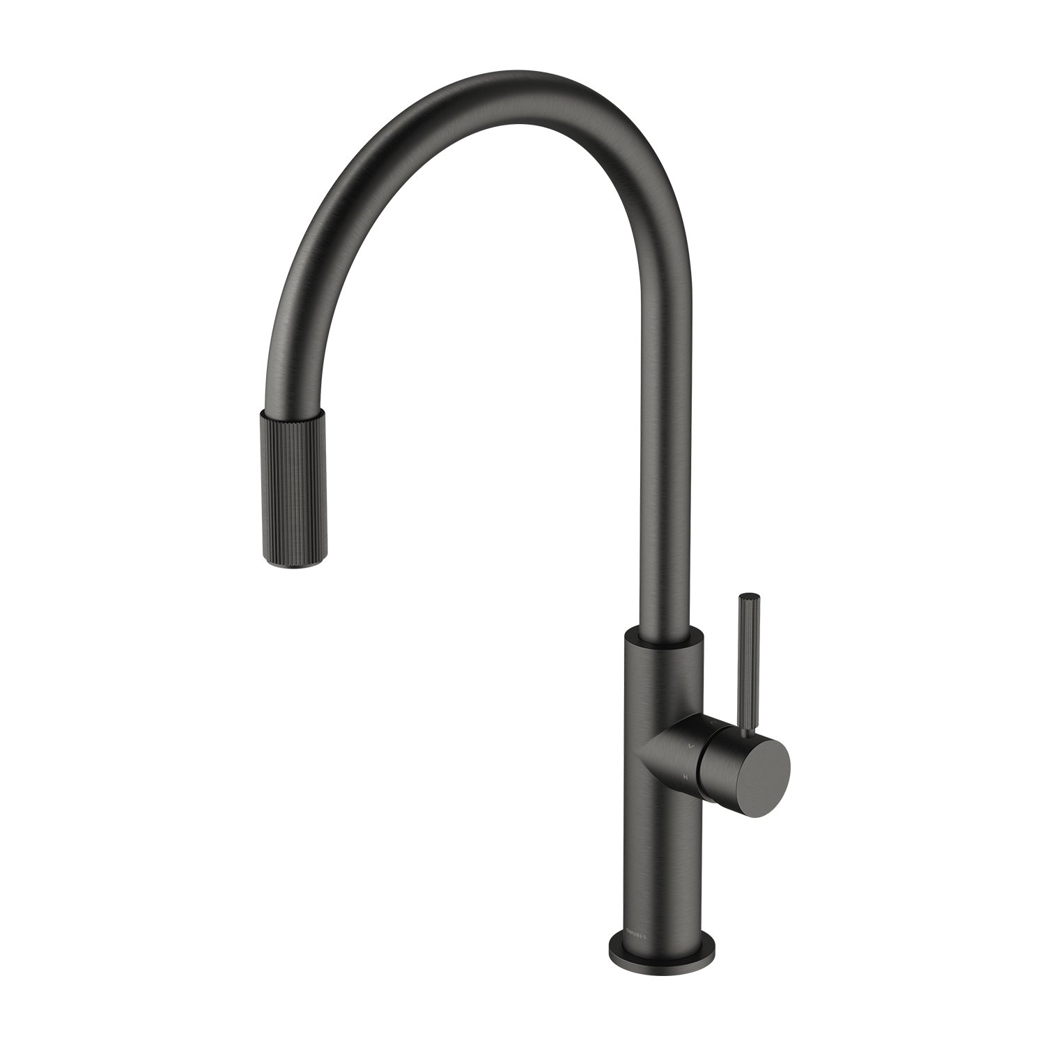 Darmowa Dostawa - Bateria kuchenna z filtrem stojąca grafit/szary Omnires Switch SW9057FD1GR