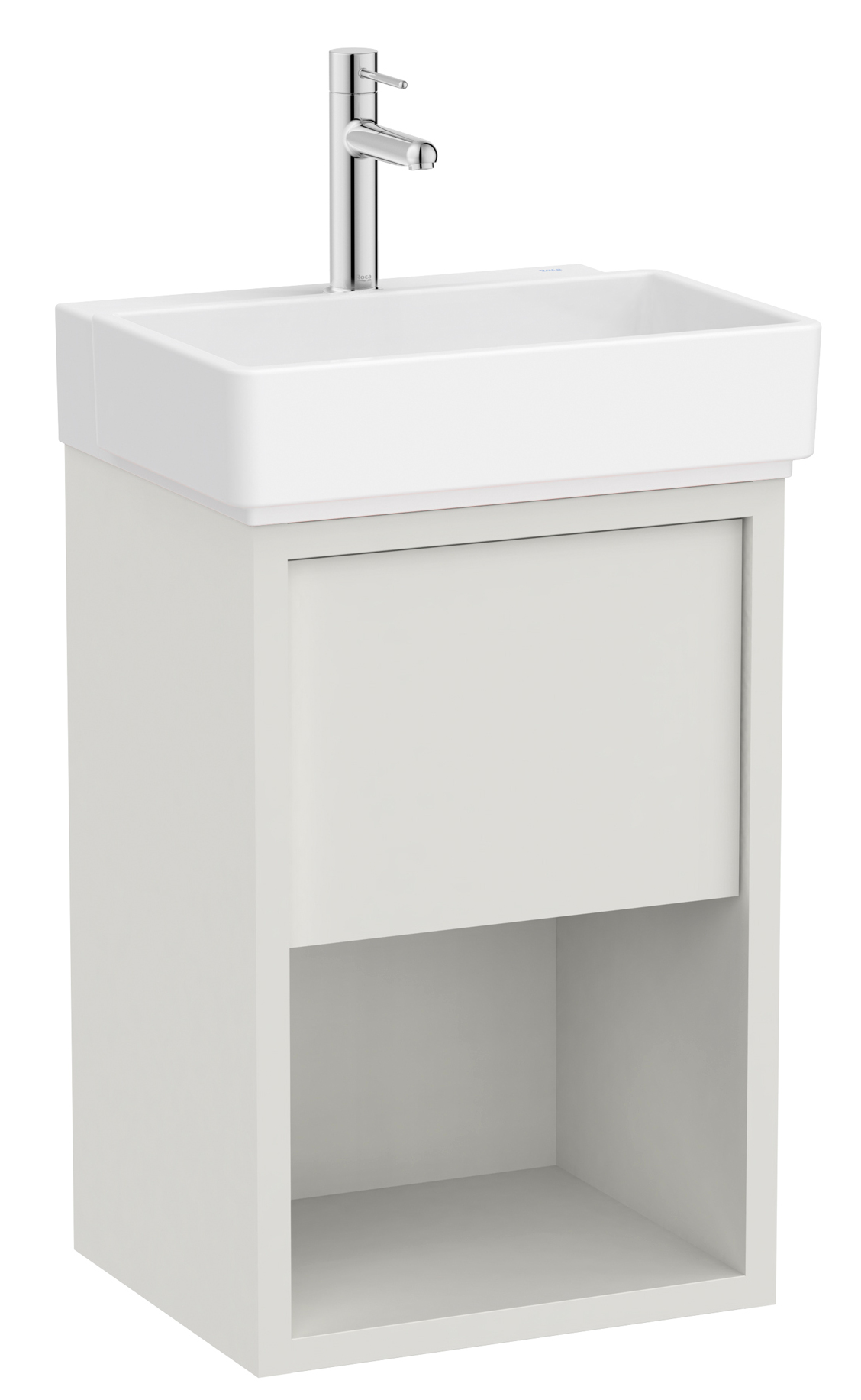 Darmowa Dostawa - Umywalka z szafką 45 cm białą Roca Tura A852023558