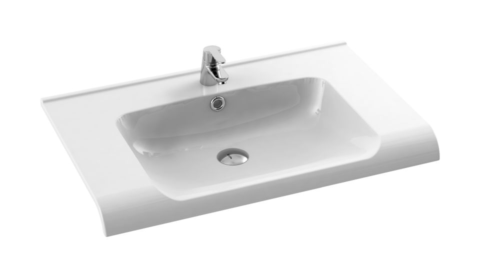 Darmowa Dostawa - Umywalka prostokątna 80x49.5 cm CeraStyle Anova 090700u