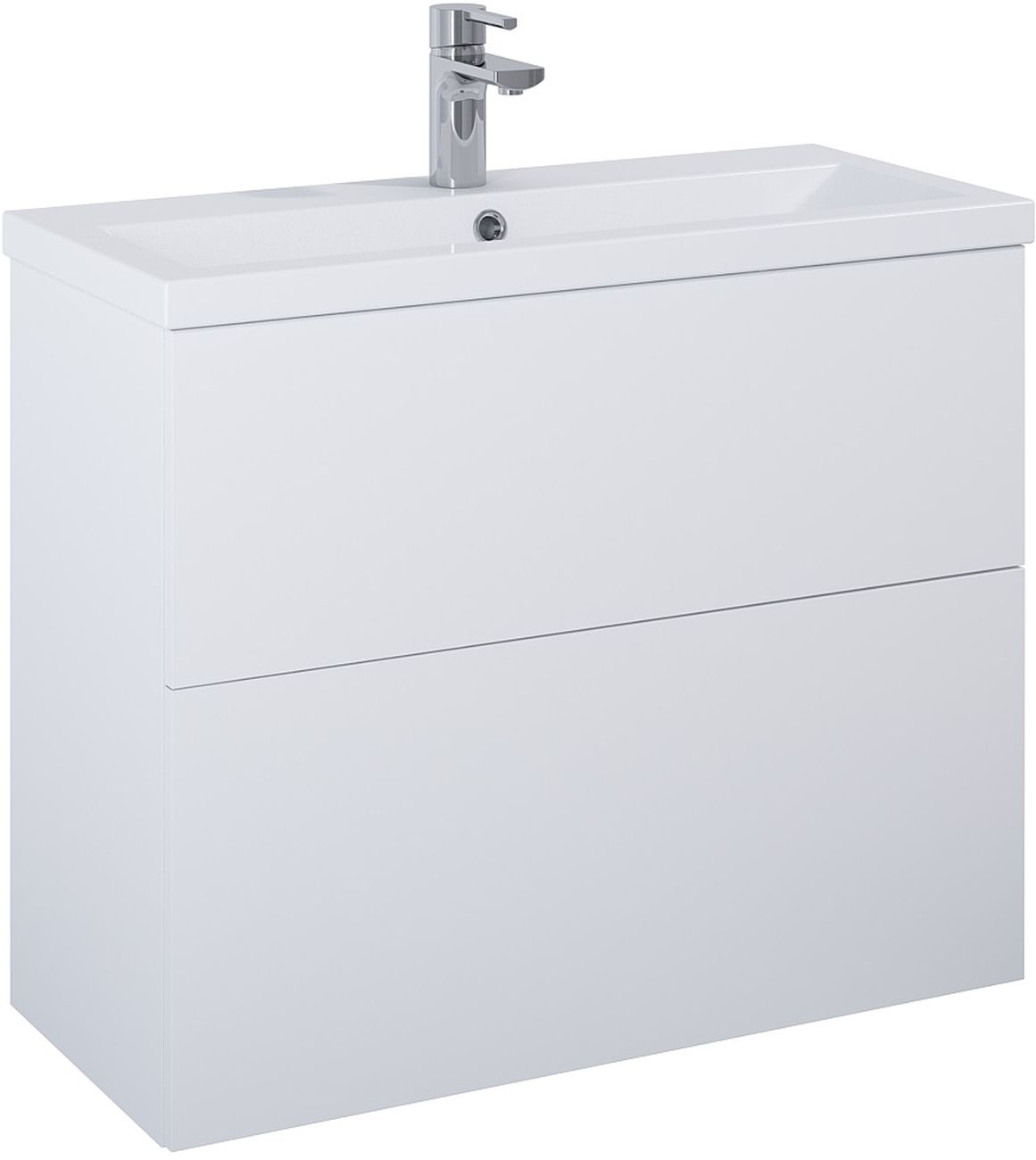 Darmowa Dostawa - Umywalka z szafką 81 cm białą Elita Kido RE020801115290