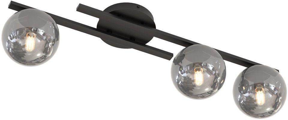 Darmowa Dostawa - Lampa podsufitowa 3x10 W grafitowa Emibig Kairo 14473