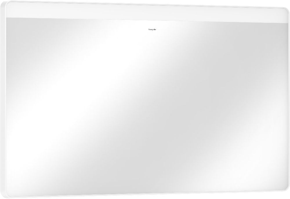 Darmowa Dostawa - Lustro 120x70 cm prostokątne z oświetleniem biały Hansgrohe Xarita Lite Q 54960700