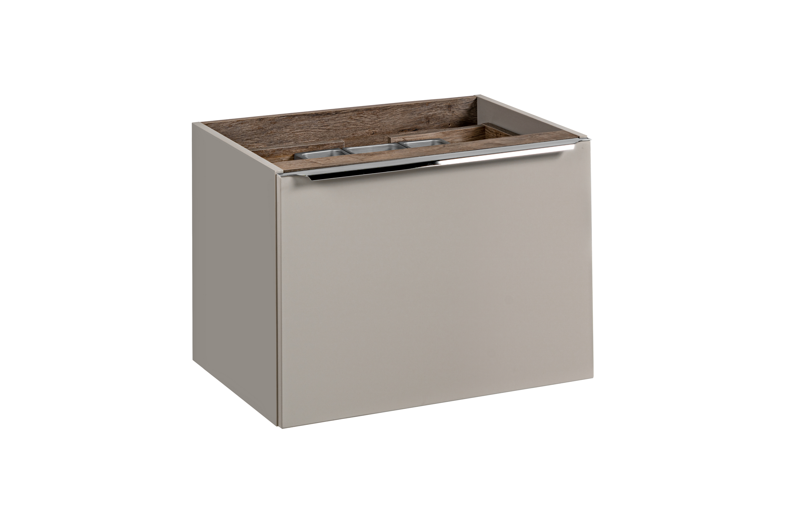 Darmowa Dostawa - Szafka 60x45.6x46 cm podumywalkowa wisząca szara Comad Santa Fe Taupe SANTAFETAUPE8260B2S